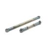Compatible with MN78 for MN82 for MN168 1/12 RC Car Upgrades Parts Accessories Metal Steering Rod Link Rod Tie Rod RC Parts(Gray) view 1
