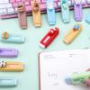 24 Pcs Retractable Eraser Cute Erasers Bulk Fun Cartoon Animal Spaceman, Students Erasers Prizes, Classroom Party Favors, Kawaii School Supplies Back to School Gifts view 3