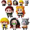 5 Anime Kill Demon-Themed Figures Building Set, 2IN1 Sitting&Standing Models Cute Popular Characters Slayer Micro Brick Head, Japanese Manga Merch Toy Decor Valentine's Day Gift for Fans(1140 Pcs) view 1
