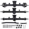 6x6 Aluminum Front Rear Portal Axles Middle Axle Upgrade Parts Compatible with 1 24 Scale RC Crawler Car Compatible with SCX24 Series Models(Front Middle Rear) view 1