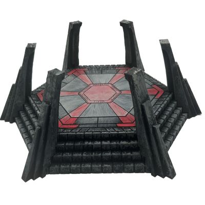 Legion Terrain - Ancient Dark Outer Sanctum - Miniature Tabletop Wargaming Terrain (Painted)