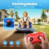 [2025 Upgraded] ALPHAKIDS 12V Smart Bumper Cars for Kids Ages 1.5-6 Years Toddlers Baby,Remote Parent Control,360 Spin,LED Lights Bluetooth Music with DIY Stickers,Easy Drive Ride-On(Sky Blue) view 2