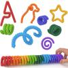 Botsparty 8 Pack Sensory Fidget Toys for Kids | Textured Silicone Anxiety Relief Sticks | Stocking Stuffers for Boys & Girls 3-12 | Autism ADHD Stress Toys for Toddlers & Adults view 1