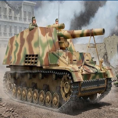 00953 1/16 German Sd.Kfz.165 (Late Production) Model Kit