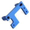 RC Parts For Tamiya For King For Hauler SR-0133 1/14 Metal Steering Servo Mount RC Semi Tractor Truck Tipper Upgrades Replacements Repairs Parts(Blue) view 1