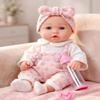 12" Girl Baby Doll Playset With Accessories And Clothes In Gift Box For Little Girls,12 Inch Small Realistic Baby Dolls Pacifier Bottle Pretend Baby Care Toy Set For Child Toddler 3+ Gift Collection view 1