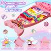 2-in-1 Friendship Bracelet Making Kit, Arts and Crafts for Girls Ages 8-12, Jewelry Making KitDIY Travel Activity Toys, Christmas Birthday Easter Gifts for 6 7 8 9 10 11 12 Year Old Girls (Pink) view 3
