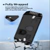 Compatible with MSI Claw A8 BZ2EM Handheld Game Console,UYRUREL Premium Soft TPU Material, Shock-Absorbing and Anti Drop Protection Soft Shell with Built-in Stand,Black view 2