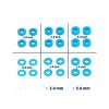 For Tamiya 53539 For Hsp For WLtoys For Hpi For TT02 XV02 24pcs M3 Screw Spacer Set 3mm Screws Flat Gasket Washer Spacer RC Car Parts Replacement RC Upgrade Parts view 3