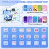 Kids Smart Phone Toy - 3.5" Touchscreen with Dual Cameras, Learning, Fun Entertainment, 8 GB Card Toy Phone for Kids, Toddler Toy Phone for Girls Boys Age 3-12(Blue) view 2