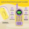 Ptnerbeh Walkie Talkies for Kids Toys: Toys for 3-12 Year Old Boys Girls - 22 Channels 2 Way Radio Toy with Backlit LCD Flashlight - 3 Miles Range for Outside/Camping/Hiking (2-Pack) view 3