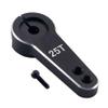 35mm Metal RC Servo Arm 25T Tooth 1pcs Steering Part Compatible with 1 10 Scale RC Crawler Cars and TRX6 Models(Black) view 1