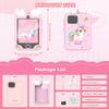 Kids Smart Phone Toy - 3.5" Touchscreen with Dual Cameras, Learning, Fun Entertainment, 8 GB Card Toy Phone for Kids, Toddler Toy Phone for Girls Boys Age 3-12(Pink) view 2