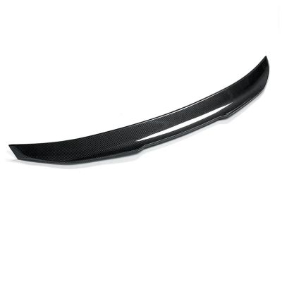 Compatible With Infiniti Q50 2014-2021 Rear Wing Lip Car Rear Trunk Boot Lip Spoiler Wing Extension Rear Wing Spoiler Lip BodyKit Auto Parts(Carbon Fiber Look)