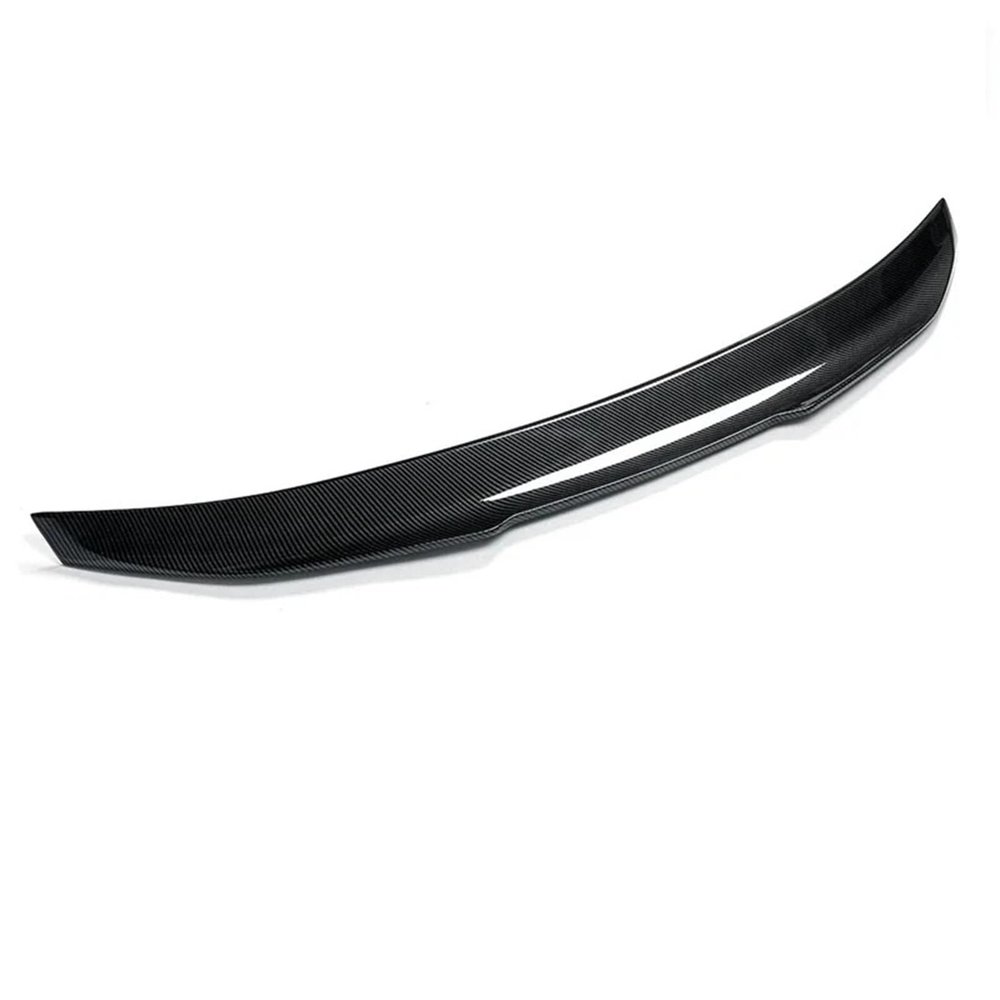 Compatible With Infiniti Q50 2014-2021 Rear Wing Lip Car Rear Trunk Boot Lip Spoiler Wing Extension Rear Wing Spoiler Lip BodyKit Auto Parts(Carbon Fiber Look)