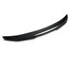 Compatible With Infiniti Q50 2014-2021 Rear Wing Lip Car Rear Trunk Boot Lip Spoiler Wing Extension Rear Wing Spoiler Lip BodyKit Auto Parts(Carbon Fiber Look) view 1