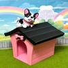 3D Printed Dog Model, Articulated French Bulldog Animal Toy with Doghouse, Movable Head and Joints, Home Office Decor, Fidget Toys for Autism/ADHD, Executive Desk Animals Toy - AD-FBD-PH view 4
