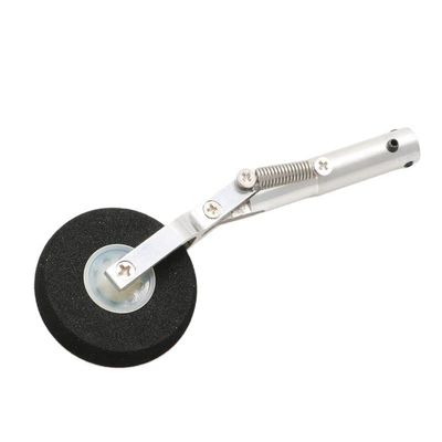 TYXTTGY Aluminum Alloy Retractable Spring Landing Gear for Su27 RC Airplane - 3mm Shaft Hole, 90-130mm Height Options(3 x 125mm)