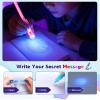 FURWEY Invisible Ink Pens,28 Pack UV Light,Secret Spy Pen,Party Favors view 4