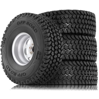 1.9-inch RC climbing cars negative-value elliptical aluminum alloy wheel rim lock tire set, 12mm HEX OD: 116MM Suitable for 1/10 RC Crawler cars, TRX-4 D90 SCX10 R343