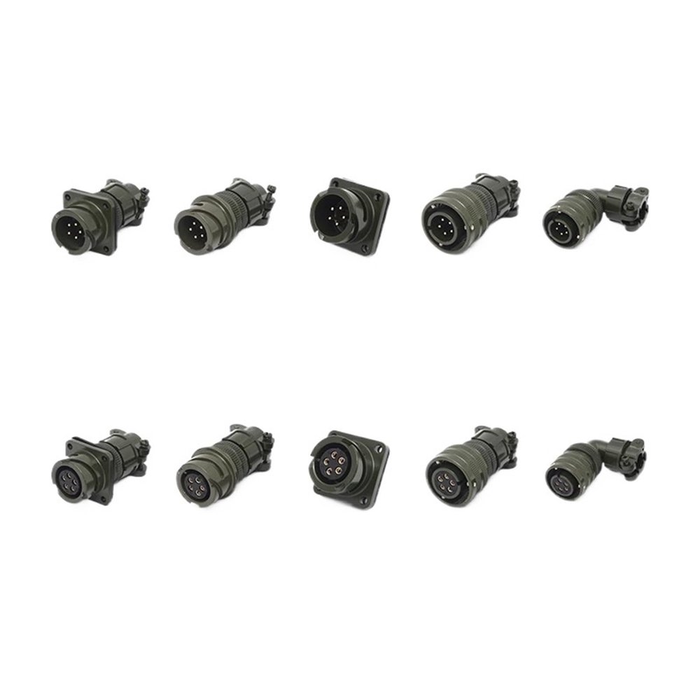 CFYGULKK VG95234 14S 14S-5P 14S-5S Series Snap Servo Motor Plug-in Socket Waterproof 3100A 3101A 3102A 3106A 3108A 14-5S 14-5P 5Pin(3101A 14S-5P)