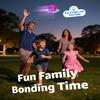 wow97e Hand Controlled Flying Orb Ball for Kids, Indoor & Outdoor Hover Toy, Toss & Catch Flying Ball with Protective Cage, Rechargeable Family Play Toy view 4