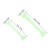Abaodam 30pcs Halloween Plastic Bones with Hanging Holes Realistic Fake Bones Props Skeleton for Party Decoration view 2