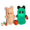 3d-Printed Glowing Ghost Costume 17 Cm Halloween Doll Clothes Cute Monster Doll Accessories Suitable For Collectible Dolls With Glowing Effect view 1