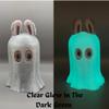 3d-Printed Glowing Ghost Costume 17 Cm Halloween Doll Clothes Cute Monster Doll Accessories Suitable For Collectible Dolls With Glowing Effect view 2