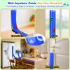 Nicmore Flexible Race Track Toy Set: 15ft DIY Bendable Ramp with Suction Cups  Portable Roll-Up Car Track for Kids Compatible with 1:64 Diecast Cars  Birthday Christmas for Boys Girls Ages 3+ view 2