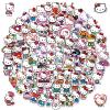 100pcs Kawaii Hellokitty Stickers for Traverl Case, Cute Sanrio Cartoon Stickers for Teen Kids Girls, Vinyl Graffiti Decal for Laptop Water Bottle Bike Guitar Luggage Phone Computer Skateboard view 1