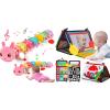 Baby Toys 0-6 Month Music Animal Stuffed Caterpillar  Tummy Time Baby Mirror Toys view 1