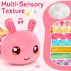 Baby Toys 0-6 Month Music Animal Stuffed Caterpillar  Tummy Time Baby Mirror Toys view 3