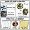 10 Custom Challenge Coins, Personalized Commemorative Coins with Logo, Customized Memorial Gifts for Company Military Family Anniversary Wedding Couple Pocket Hug Tokens Decision Coins view 3