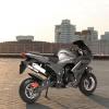 50CC 4-Stroke Kids Dirt Bike, Gas Pocket Motorcycle for Kids & Adults Mini Off-Road Motorcycle Gas Powered Dirt Bike with Front Rear Disc Brakes Load 330 LBS for Outdoor Grey view 4
