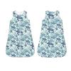 Muishi Blue Sea Turtles And Coral Baby Wearable Blanket Infant Boys Girls Sleeping Bag For Newborn Unisex Baby Stuff Sleep Sack Suit M(6-12month) view 2
