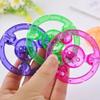 5Pcs Pull Line Flywheel Spinning Tops with Rainbow Light Show, Orbital Flash Display, Colorful Glow Novelty Fidget Spinners view 3