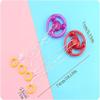 5Pcs Pull Line Flywheel Spinning Tops with Rainbow Light Show, Orbital Flash Display, Colorful Glow Novelty Fidget Spinners view 4