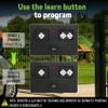 3-Button Remote Transmitter Replace for AXS1 for AXP1, Gate Opener Remote Fit Gate Opener for TSS1XP TDS2XP TSS1 TDS2 LDM2 LDM2K HDP1 HDP2 DD2U LSM1 DS1U, Adjustable Visor Clip 3 Pack view 2