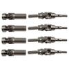 4PCS 1144# Steel CVD Drive Shaft & 12mm Wheel Hex Hub Set for 1/16 Mini Maxx RC Car, Front & Rear Universal Joint Upgrade Parts (Blue) view 4