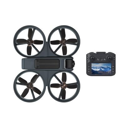 2025 Upgrade 4.5'' HD Screen FPV Drone with Camera for Adults, Brushless Motor RC Quadcopter with Altitude Hold, Obstacle Avoidance, Auto Return, 2K HD Camera, 15mins Flight Time, Carrying Case, Gift for Beginners