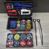 Wotean Battling Set, 12 Spinning Tops, 3 Launchers 1 Grip 3 Middle Rings and 4 Bases, with Storage Box, Kids Toys Birthday Gift Ideal for 6+ Years Old Boys, C-X view 4