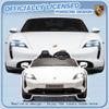 NEECHIPRO 2 Seater Ride on Toy for Big Kids, 24V 7AH Licensed Porsche Taycan Turbo S Ride On Car, Kids Electric Vehicle Toy w/Remote Control, USB/MP3 Music, Spring Suspension, LED Lights, White view 2
