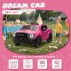 24V 160W Licensed RAM 2500 Ride on Toy for Big Kids, 2 Seater Ride On Car with Remote Controll, Ride on Truck w/4-Wheel Suspension, Truck Bed Storage, Dual-Speed Modes, Soft Start & Stop (Pink) view 2