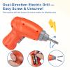 Kids Tool Workbench for Boys 3-5, Toddler Tool Set with Hammer, Electric Drill Toy, Take Apart Toys, Creative Construction Play Set, Repair Tools Workbench, Birthday Gift for Toddlers, with Toolbox view 3