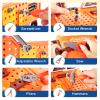 Kids Tool Workbench for Boys 3-5, Toddler Tool Set with Hammer, Electric Drill Toy, Take Apart Toys, Creative Construction Play Set, Repair Tools Workbench, Birthday Gift for Toddlers, with Toolbox view 4