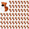 DEEKIN 24 Pcs Whitetail Deer Buck Rubber Duck 2 Inch Rubber Duck Party Favors for Winter Holiday Hunting Party Gifts Home Decorations (Whitetail Deer Buck) view 1