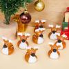 DEEKIN 24 Pcs Whitetail Deer Buck Rubber Duck 2 Inch Rubber Duck Party Favors for Winter Holiday Hunting Party Gifts Home Decorations (Whitetail Deer Buck) view 3