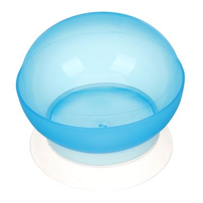 FRCOLOR Adaptive Silicone Senior Suction Cup Bowl with Non Slip Base Spill and Tip Design for Disabled and Elderly Dining Assistance