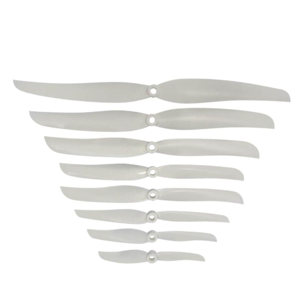 10 Pcs 2 Propeller 5030 6030 7035 8040 8060 9050 1060 1160 Direct Drive Speed White Color Compatible With RC Drone FPV Quadcopter Accessories(10 pcs 9050)